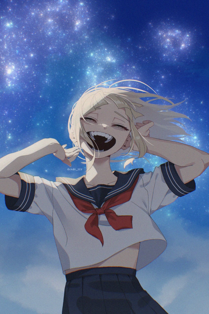 toga himiko (boku no hero academia) drawn by chibi_228