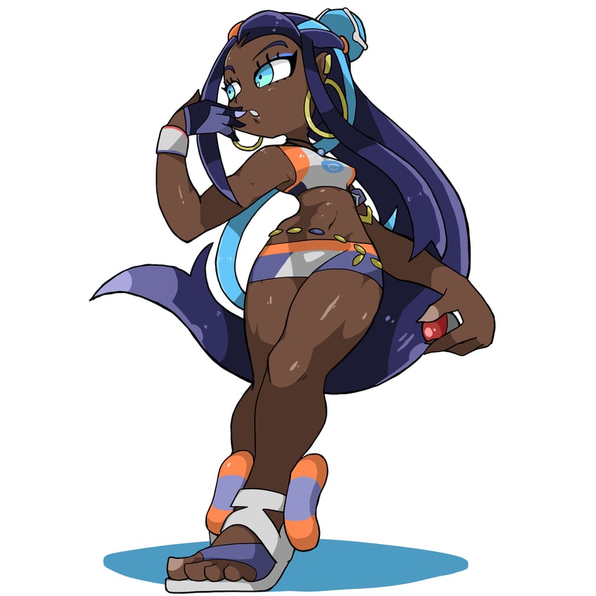 nessa (pokemon and 1 more) drawn by name_omoitukan2