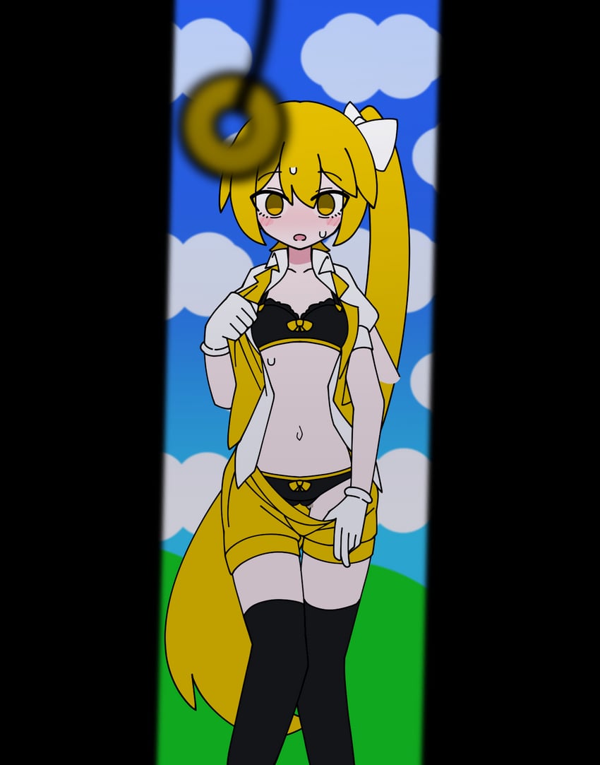 akita neru (vocaloid and 1 more) drawn by nazunobasho