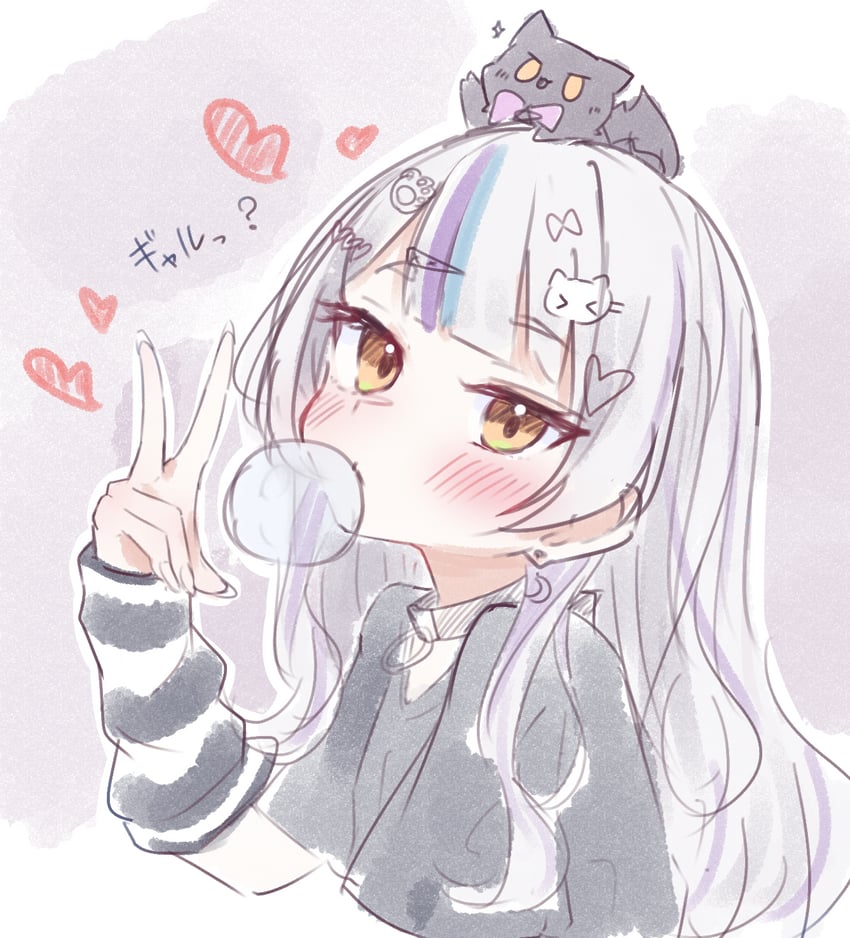 murasaki shion and shiokko (hololive) drawn by ao_growth_20