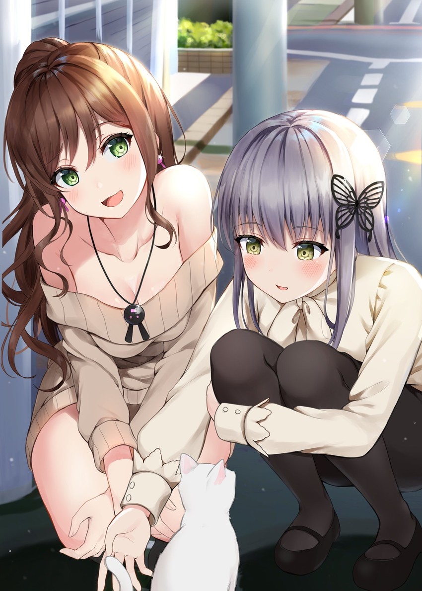 imai lisa and minato yukina (bang dream!) drawn by mia_(fai1510)