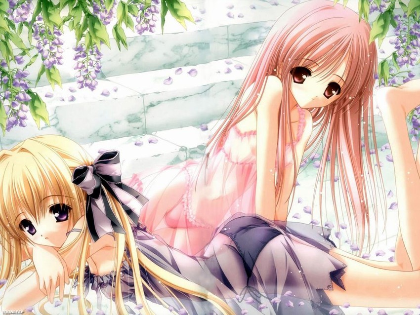 merun and karen (cafe little wish) drawn by tinker_bell_(pixiv_10956015)