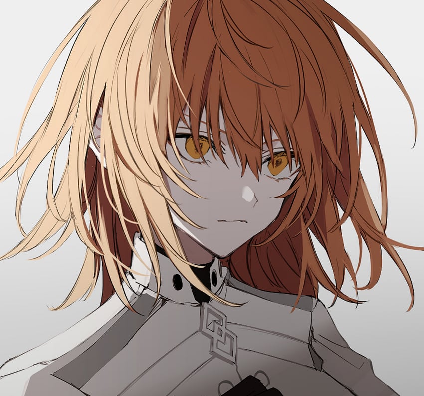 fujimaru ritsuka (fate and 1 more) drawn by nozz177