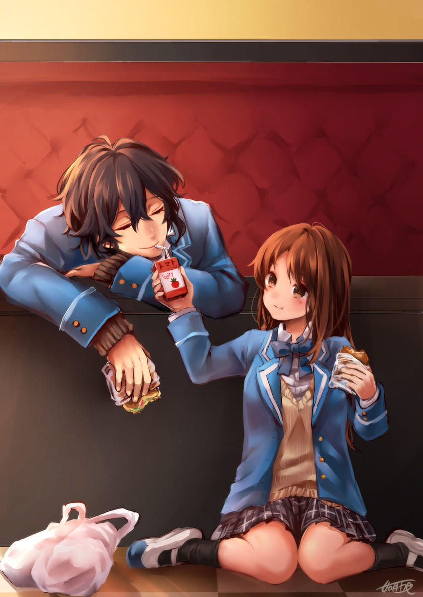 sakuma rei and anzu (ensemble stars!) drawn by kisaragi_itsuka_(aufheben)
