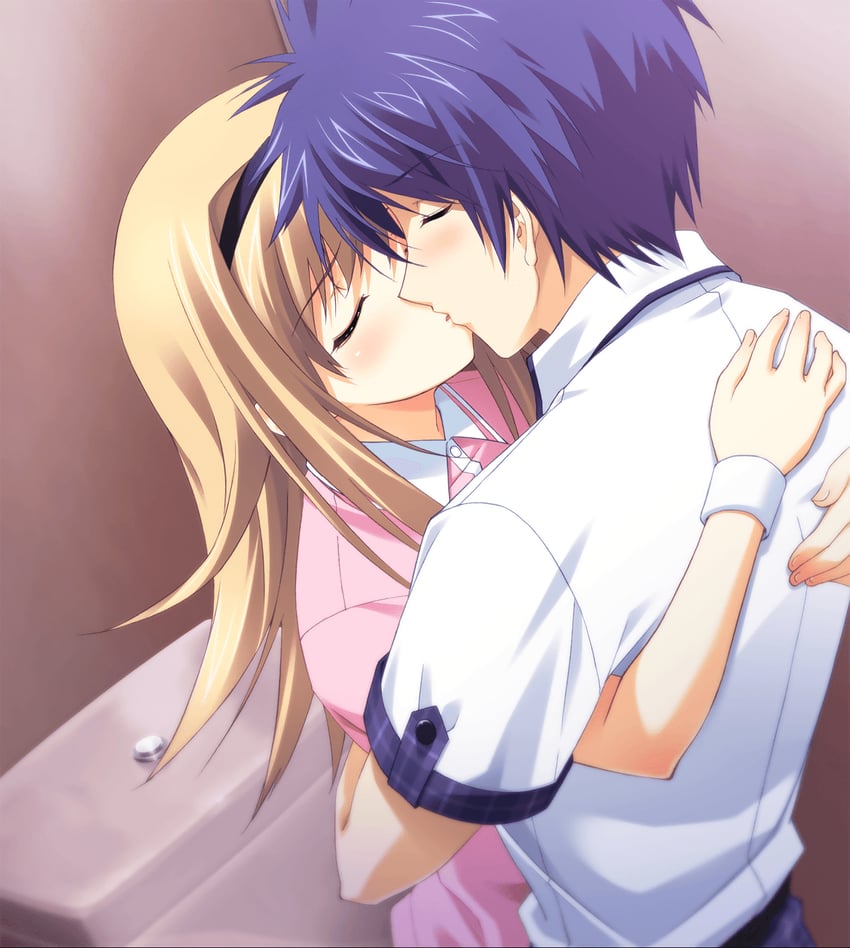 nishijou nanami and nishijou takumi (chaos;head and 1 more) drawn by matsuo_yukihiro