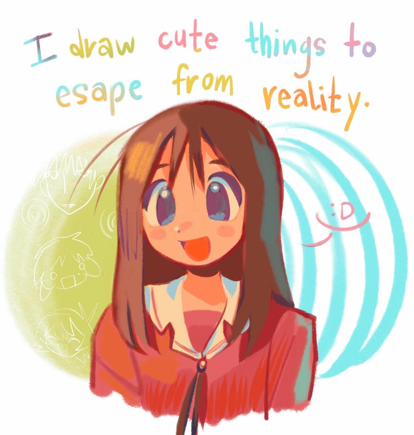 kasuga ayumu, mihama chiyo, and takino tomo (azumanga daioh) drawn by blandboyx
