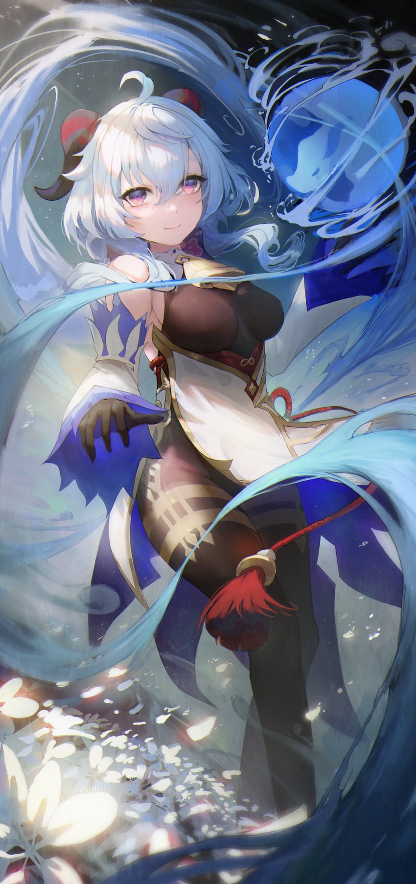 ganyu (genshin impact) drawn by yonesdraws