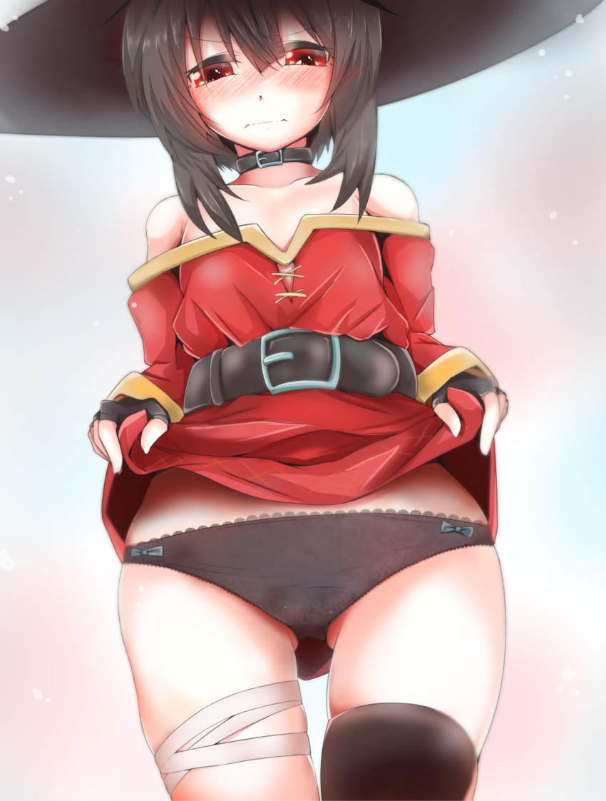 megumin (kono subarashii sekai ni shukufuku wo!) drawn by buntan_ninuri