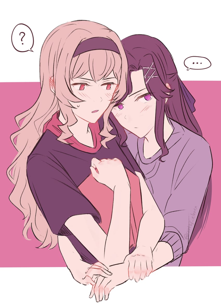 saijou claudine and tendou maya (shoujo kageki revue starlight) drawn by rtf_11th