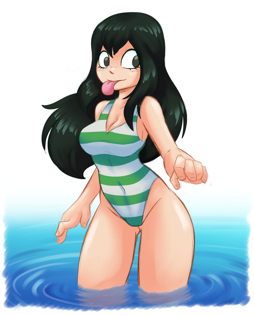 asui tsuyu (boku no hero academia) drawn by ambris_art