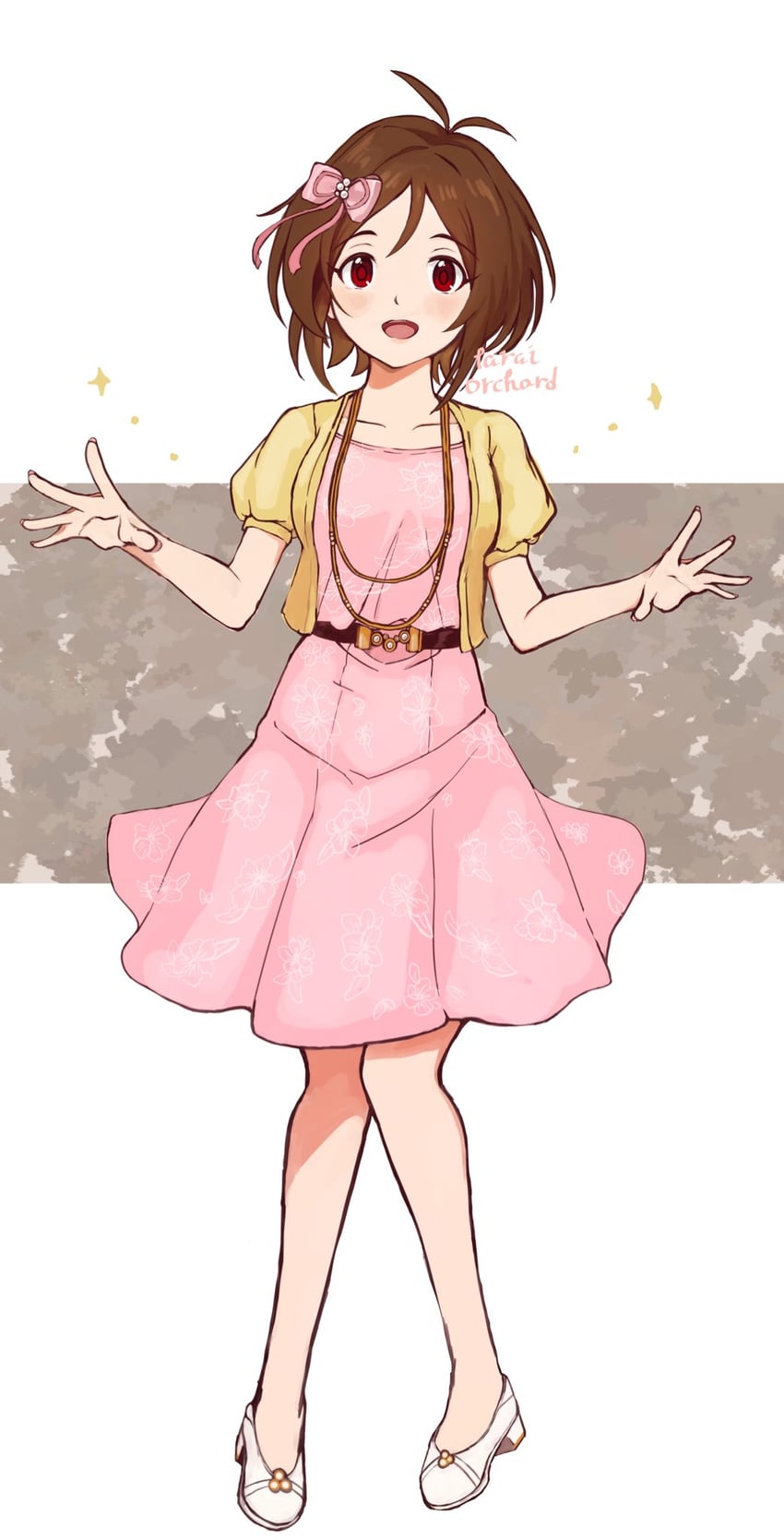 domyoji karin (idolmaster and 1 more) drawn by tarai_orchard