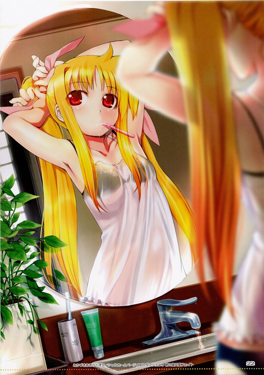 fate testarossa (lyrical nanoha and 1 more) drawn by mikazuki_akira!