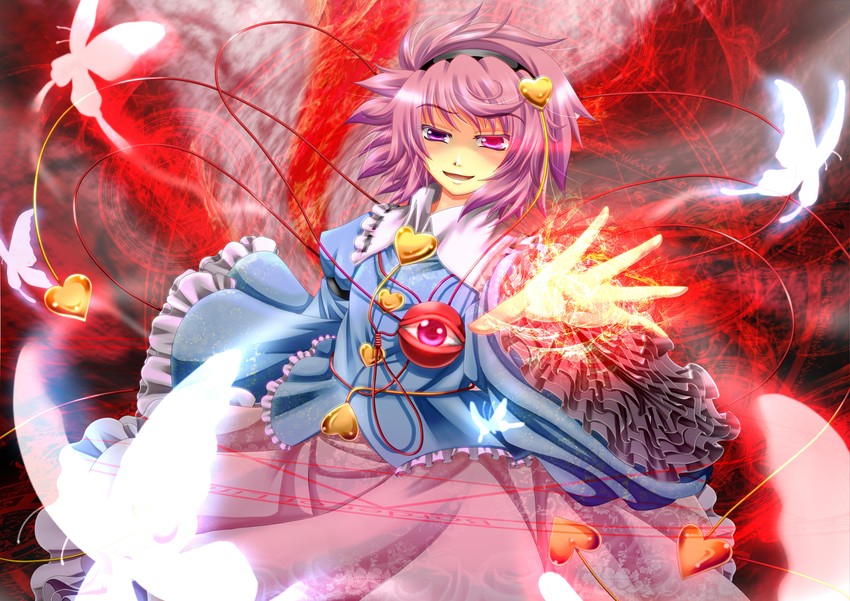 komeiji satori (touhou) drawn by archienemy