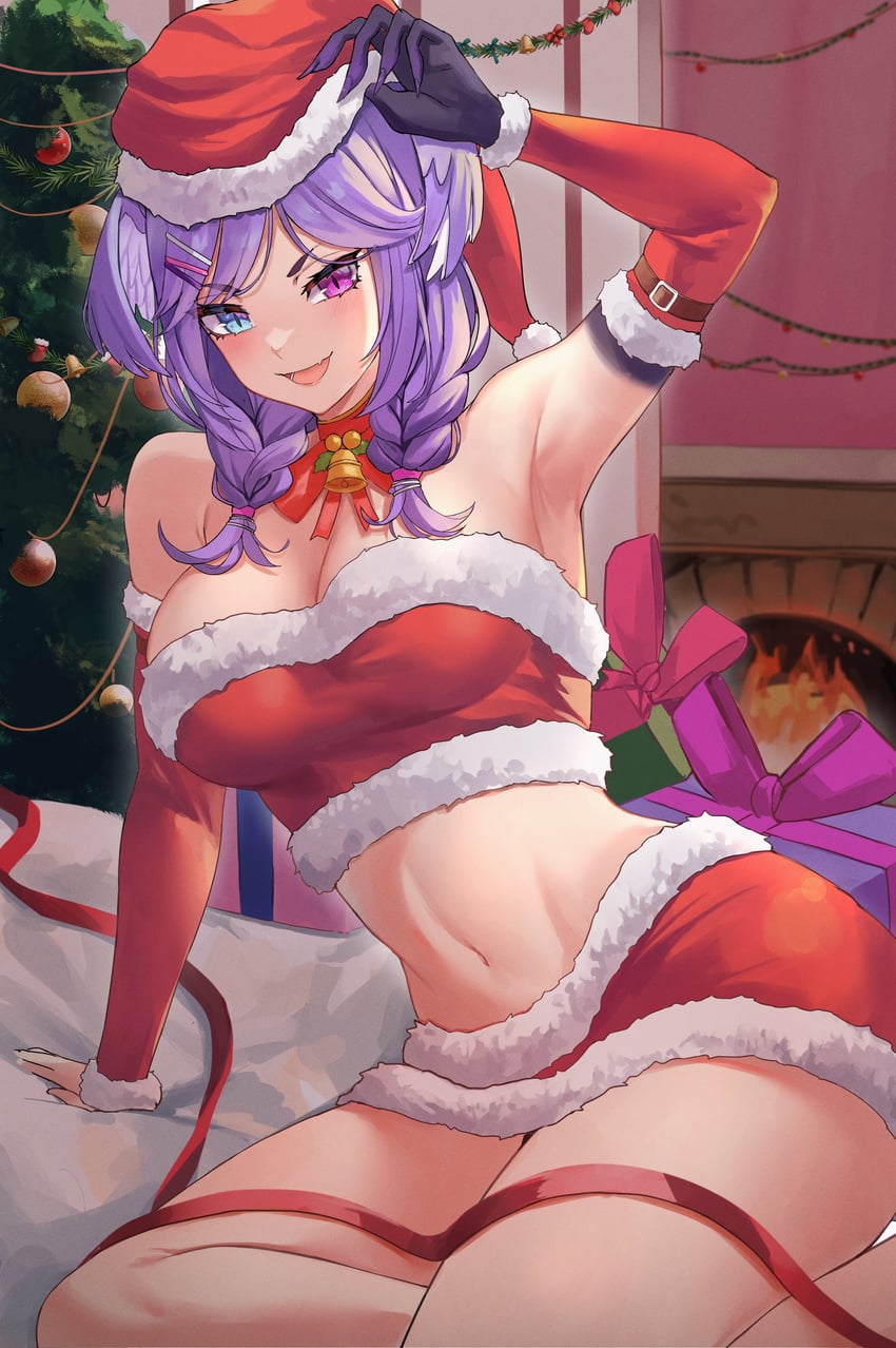 selen tatsuki (nijisanji and 1 more) drawn by dobure18