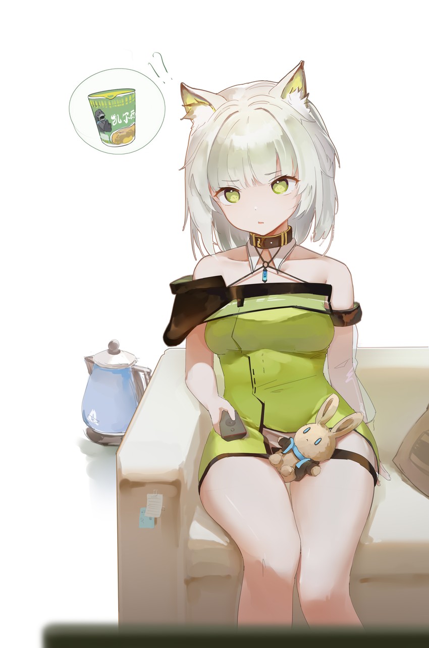 doctor, amiya, and kal'tsit (arknights) drawn by zombie_ke