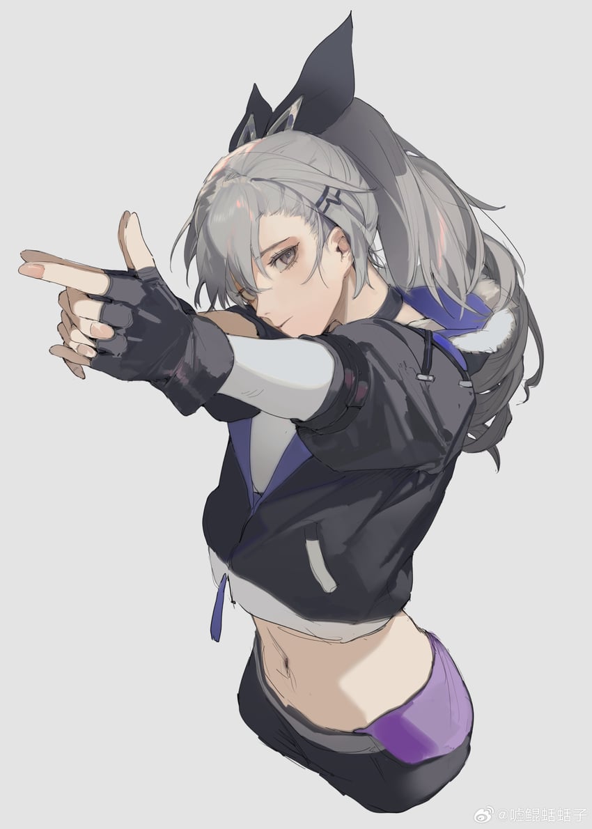 silver wolf (honkai and 1 more) drawn by shu_kunkuokuozi