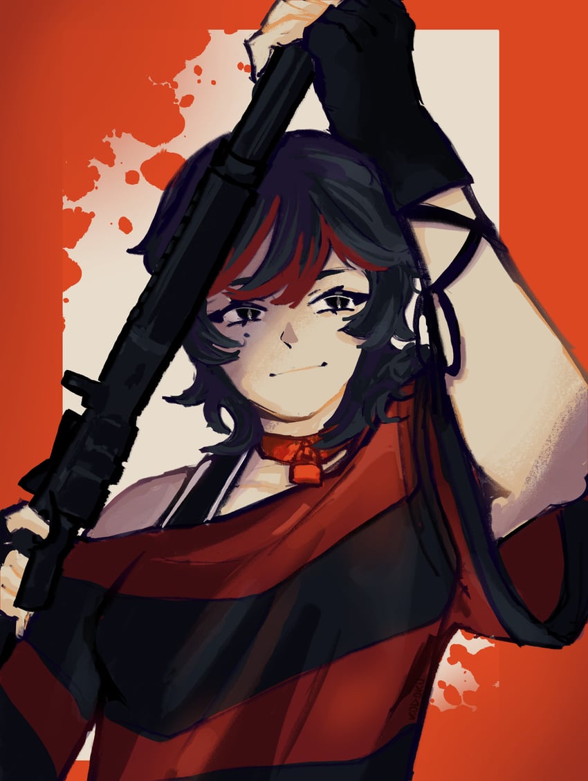 misaki (killer chat!) drawn by l0tiee