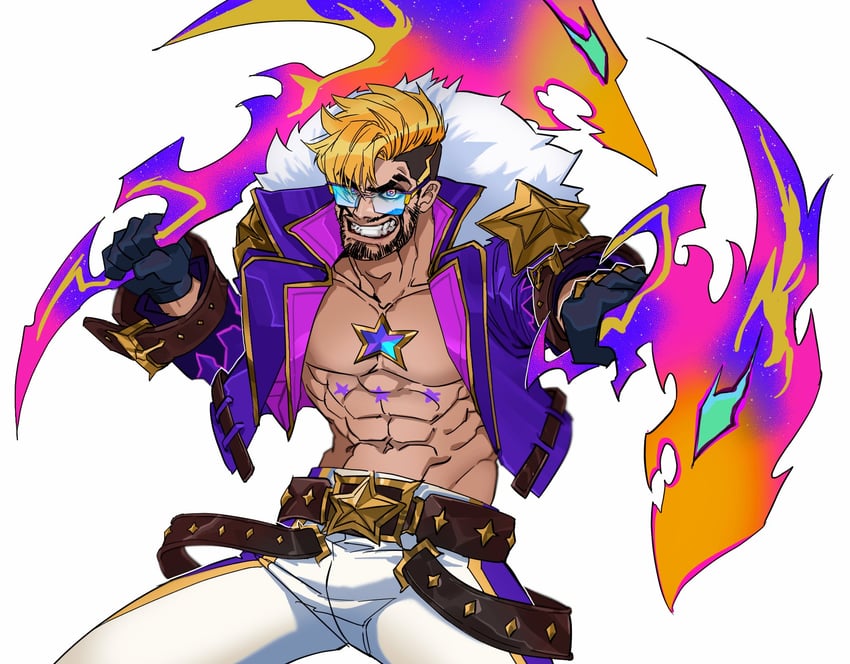 draven and soul fighter draven (league of legends) drawn by mag_cora_imparo