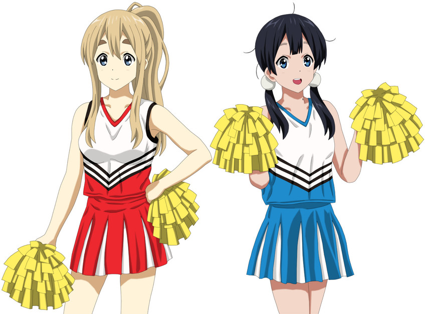 kotobuki tsumugi and kitashirakawa tamako (k-on! and 2 more) drawn by cp9a