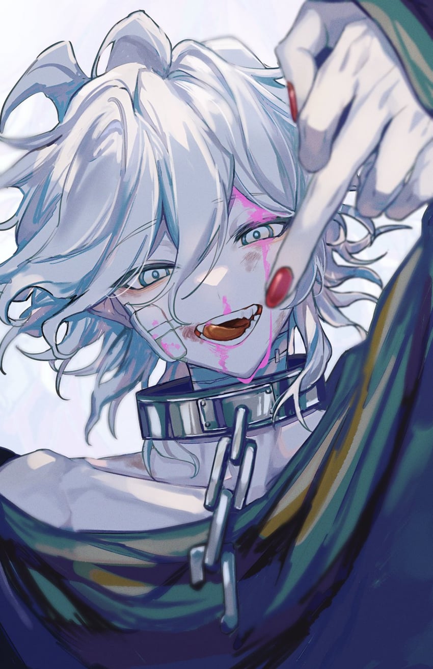 komaeda nagito and servant (danganronpa and 1 more) drawn by chitose_(chitoseame0609)