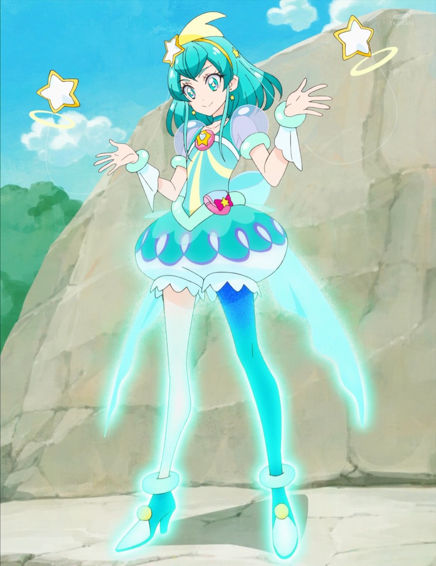 hagoromo lala and cure milky (precure and 1 more)