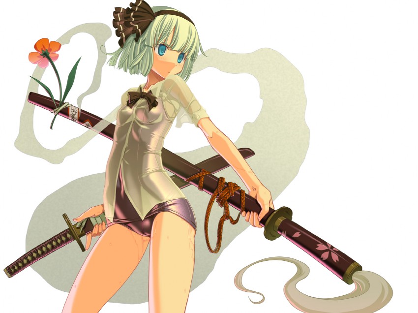 konpaku youmu (touhou) drawn by sakuya_tsuitachi