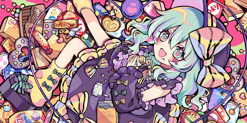 komeiji koishi (touhou and 1 more) drawn by kyouda_suzuka