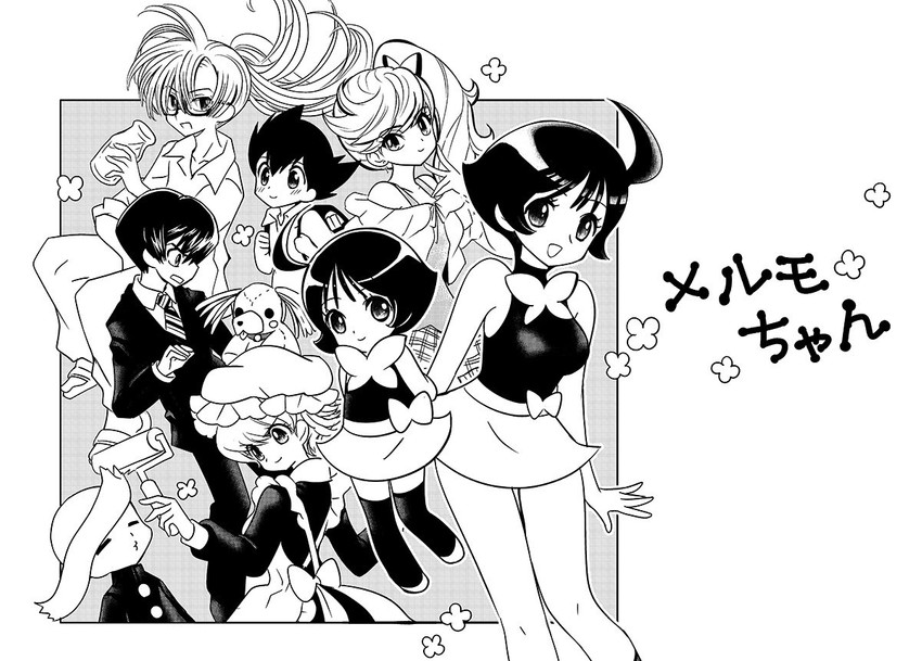hyakkimaru, atom, rock, merumo, sharaku hosuke, and 2 more (dororo and 4 more) drawn by ayateaori