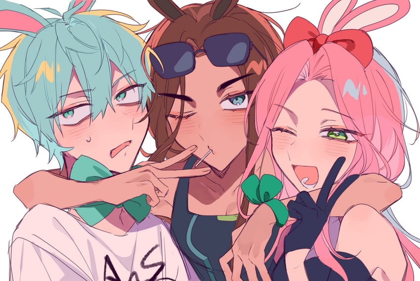 mizi, till, and hyuna (alien stage) drawn by kikurage_ii