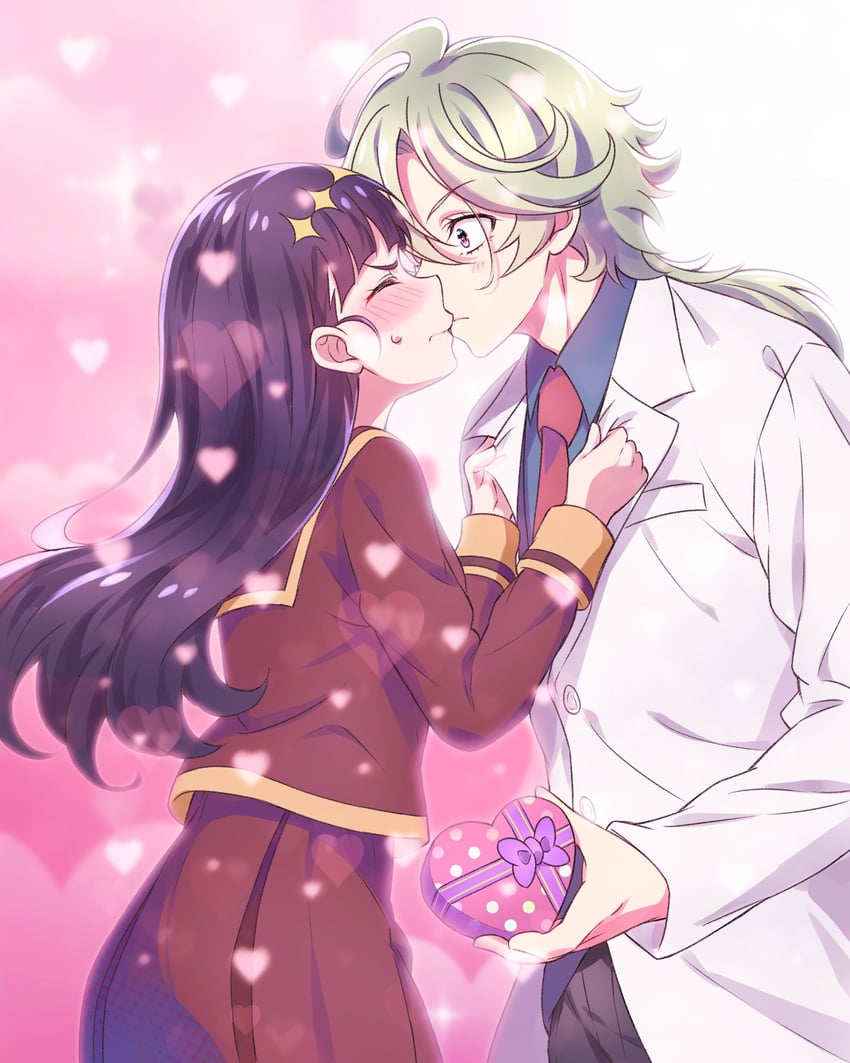 kasai amane and narcistoru (precure and 1 more) drawn by kyoutsuugengo