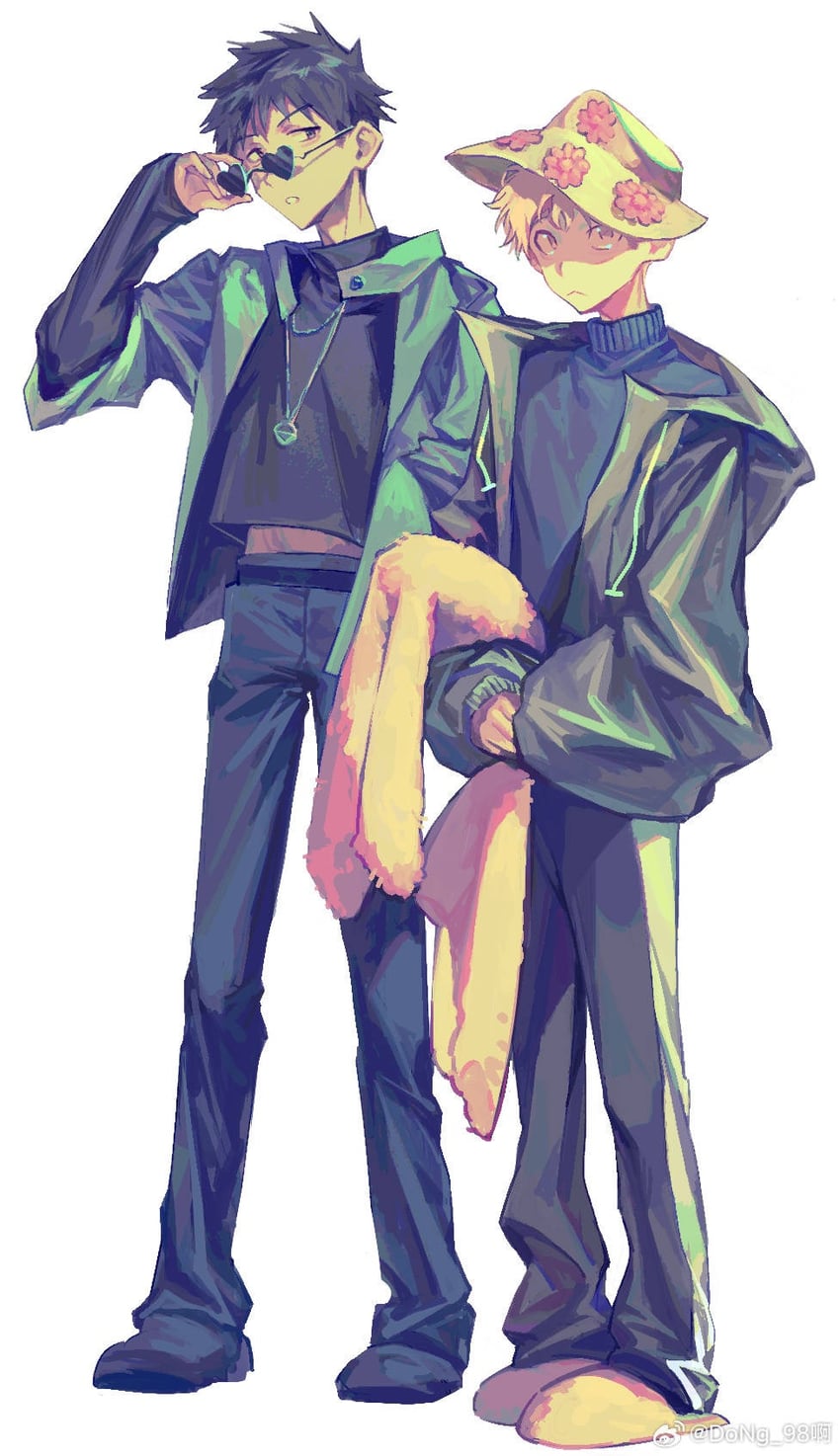 mihashi ren and abe takaya (ookiku furikabutte) drawn by dong_98