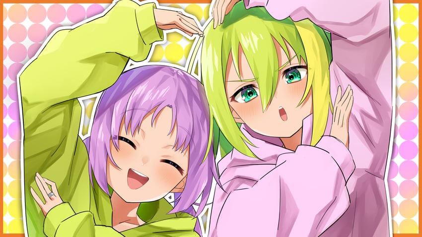 alina gray and misono karin (mahou shoujo madoka magica and 1 more) drawn by mamadasky