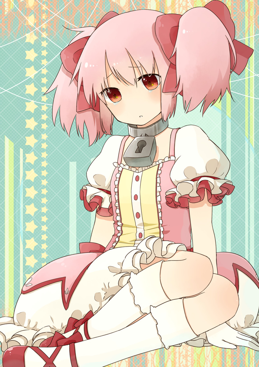 kaname madoka (mahou shoujo madoka magica) drawn by shioya_thor