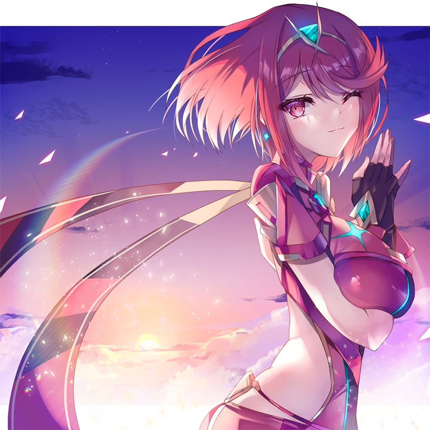 pyra (xenoblade chronicles and 1 more) drawn by inoue_takuya_(tactactak)