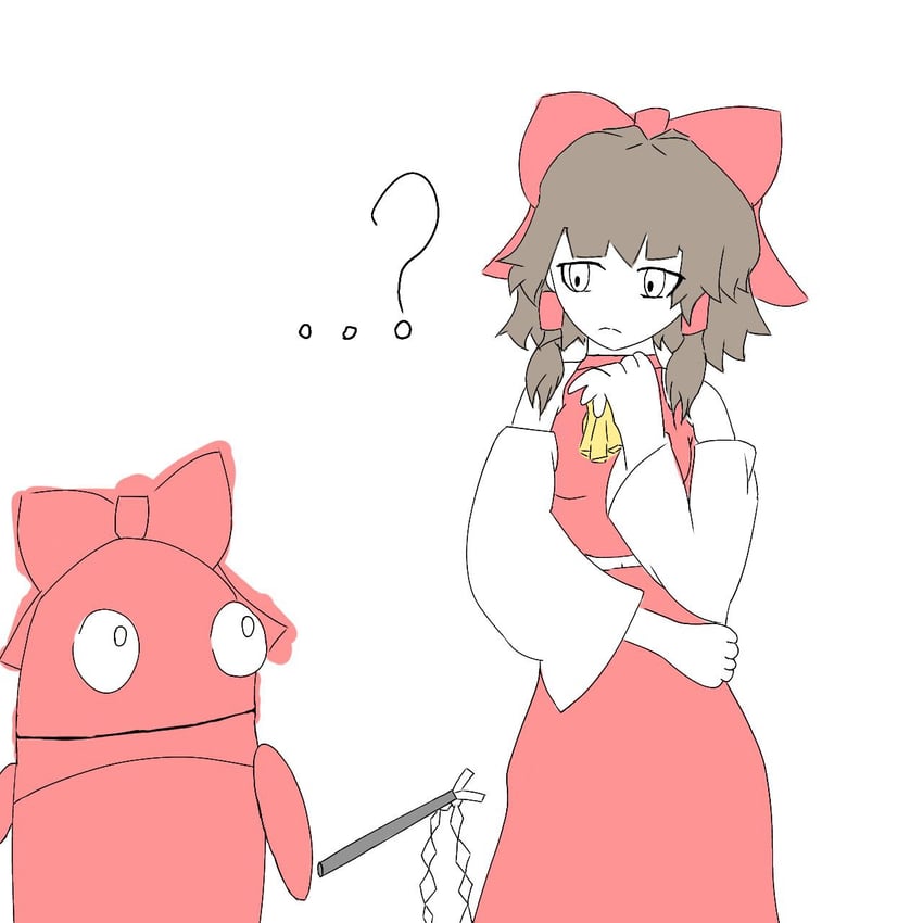 hakurei reimu (touhou and 1 more) drawn by yumko39