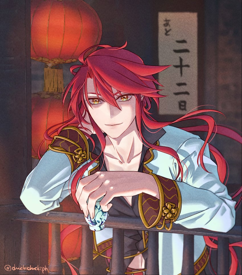aaron wei (eiyuu densetsu and 2 more) drawn by ilphain