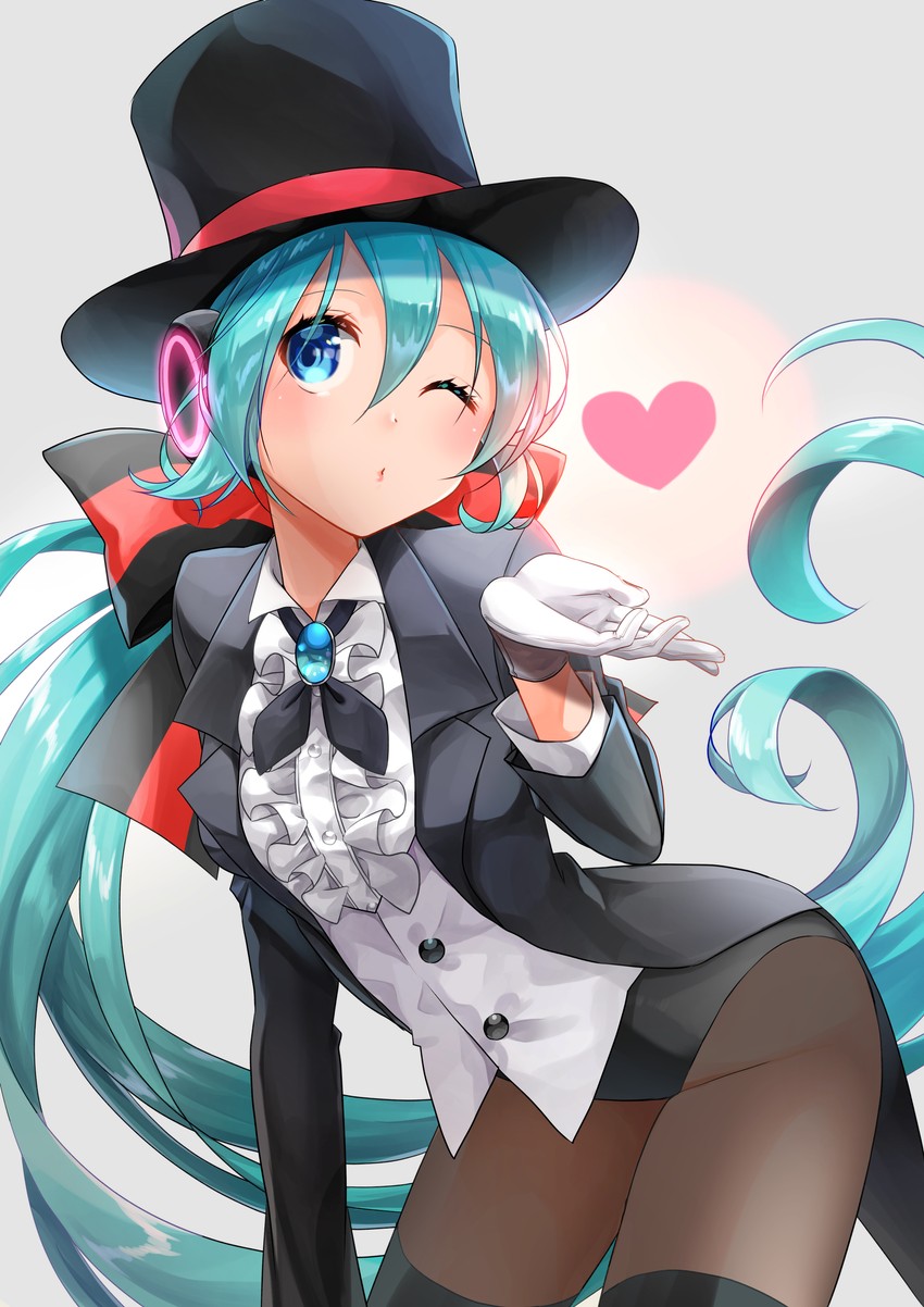 hatsune miku (vocaloid and 1 more) drawn by aira_(exp)