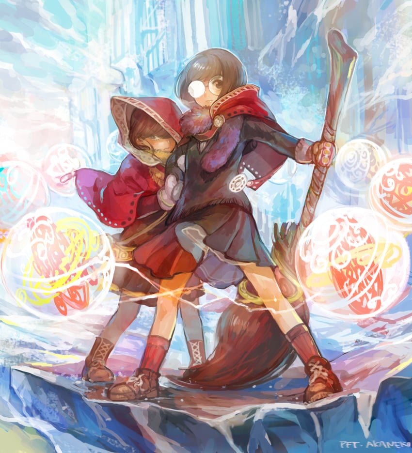 pixiv fantasia and 1 more drawn by akaneko_(redakanekocat)