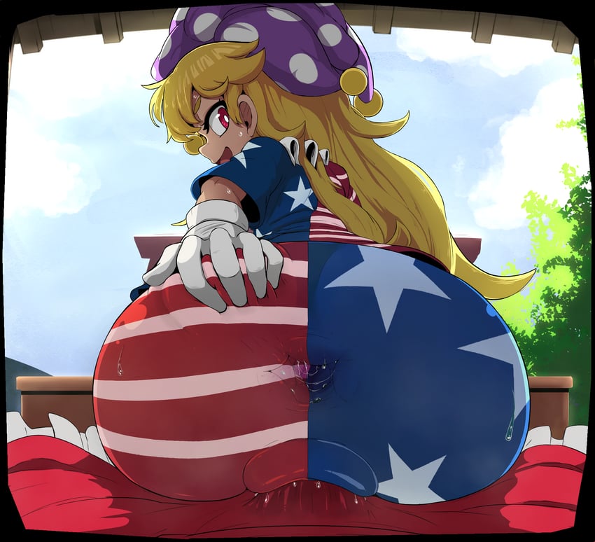 hakurei reimu and clownpiece (touhou) drawn by epic_armageddon