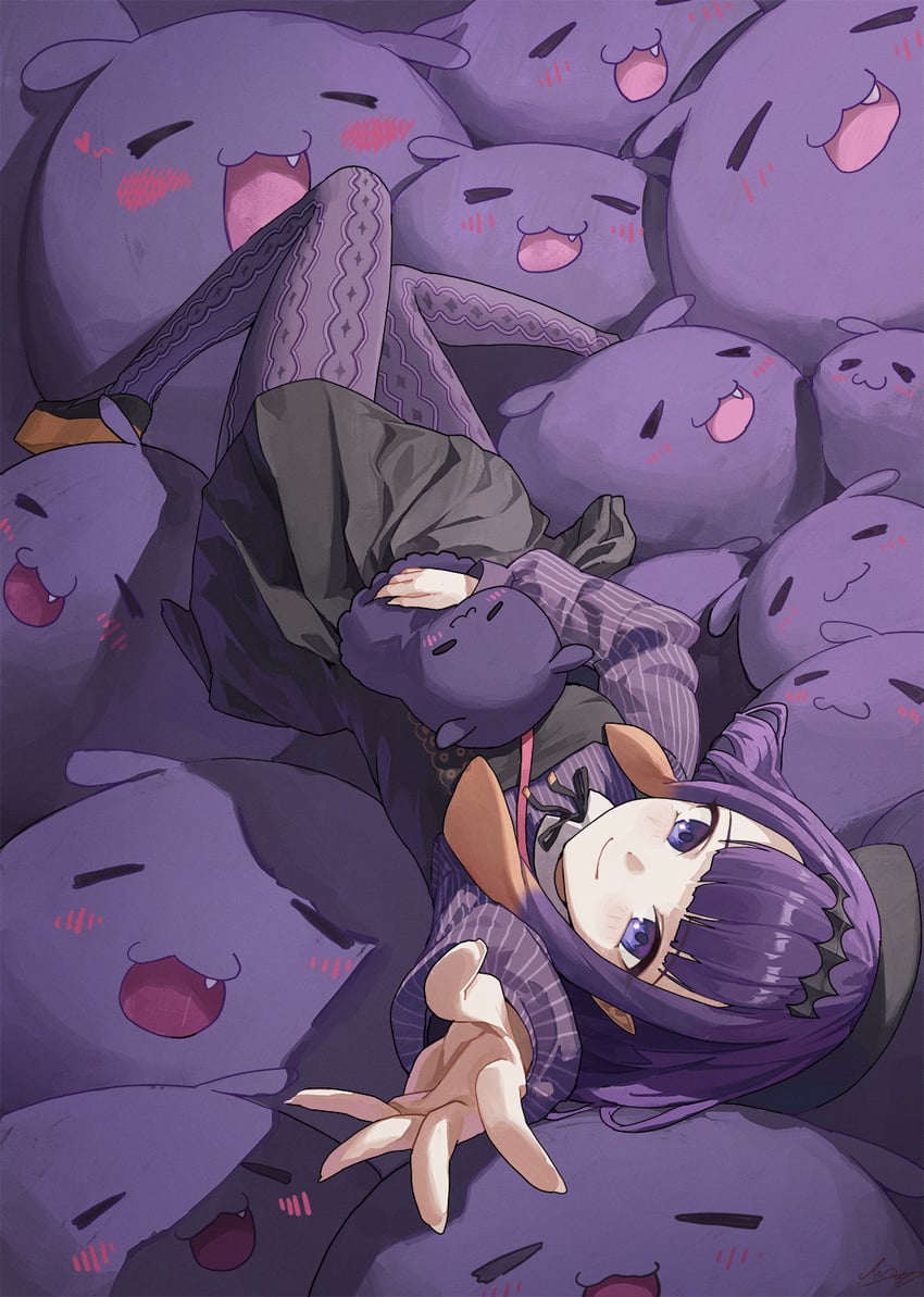 ninomae ina'nis and takodachi (hololive and 1 more) drawn by m.q_(mqkyrie)