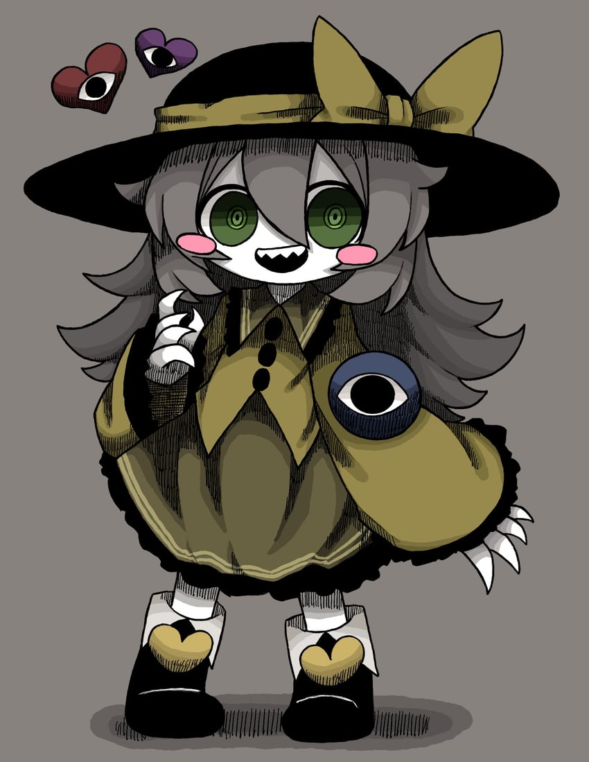 komeiji koishi (touhou and 1 more) drawn by zunusama