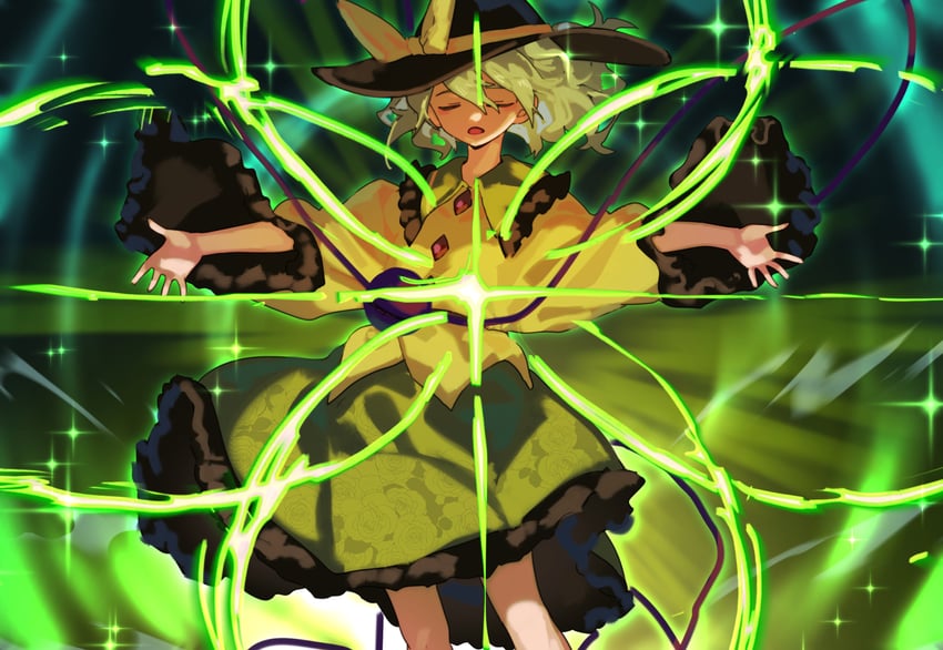 komeiji koishi (touhou and 1 more) drawn by tuck_(tuck23978434)