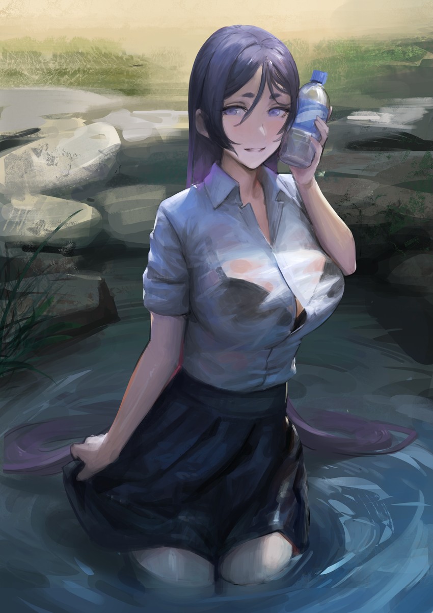 minamoto no raikou (fate and 1 more) drawn by dokshuri