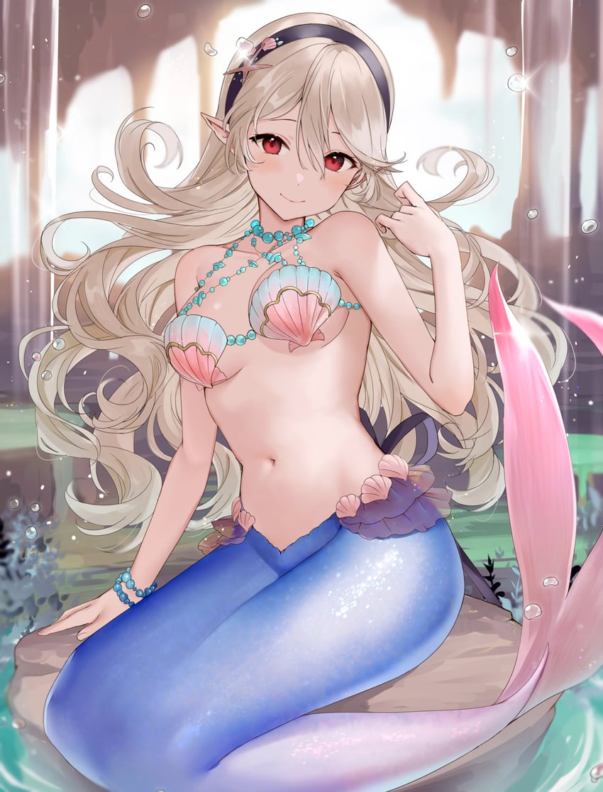 female corrin (fire emblem and 2 more) drawn by haru_(nakajou-28)