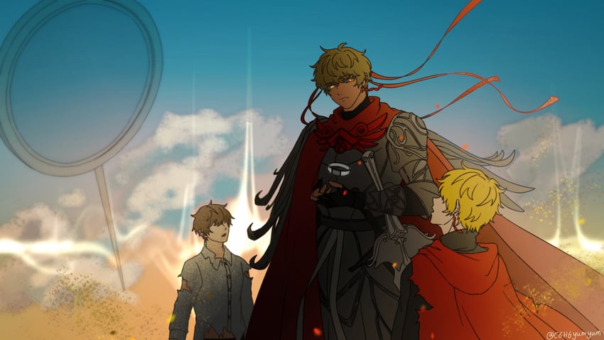 twenty-fifth bam and zahard (tower of god) drawn by 1264276395