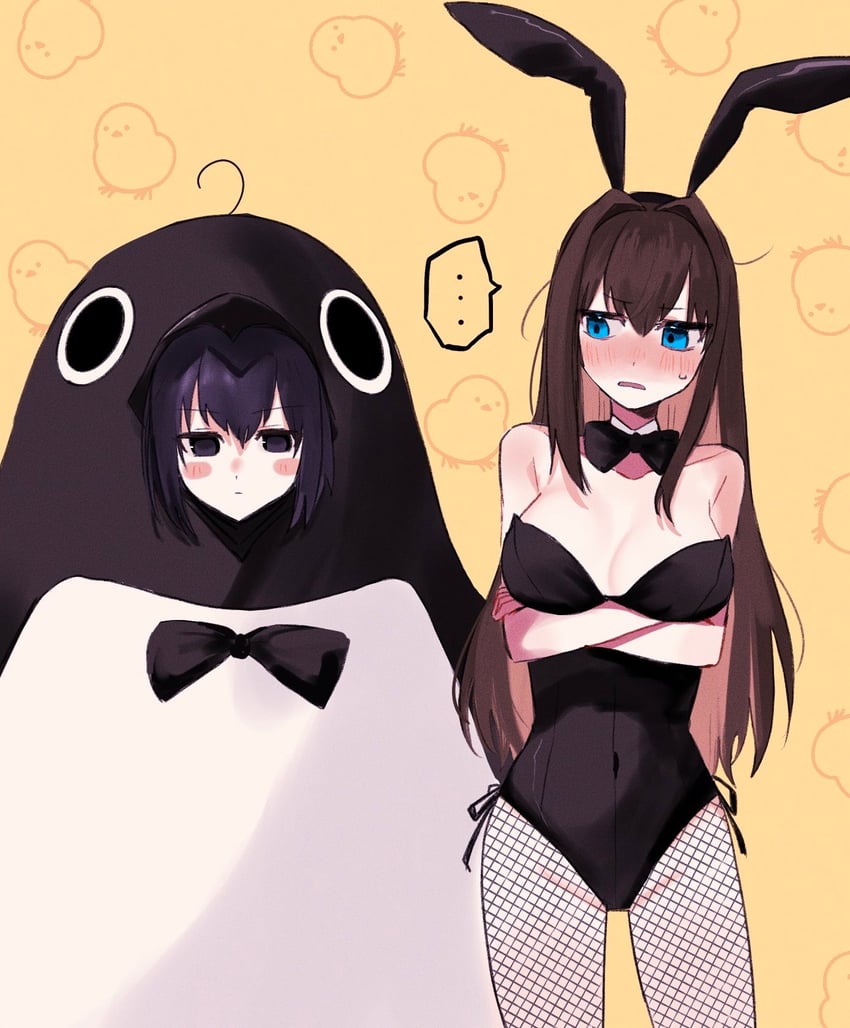 aozaki aoko and kuonji alice (mahou tsukai no yoru) drawn by 710_ao