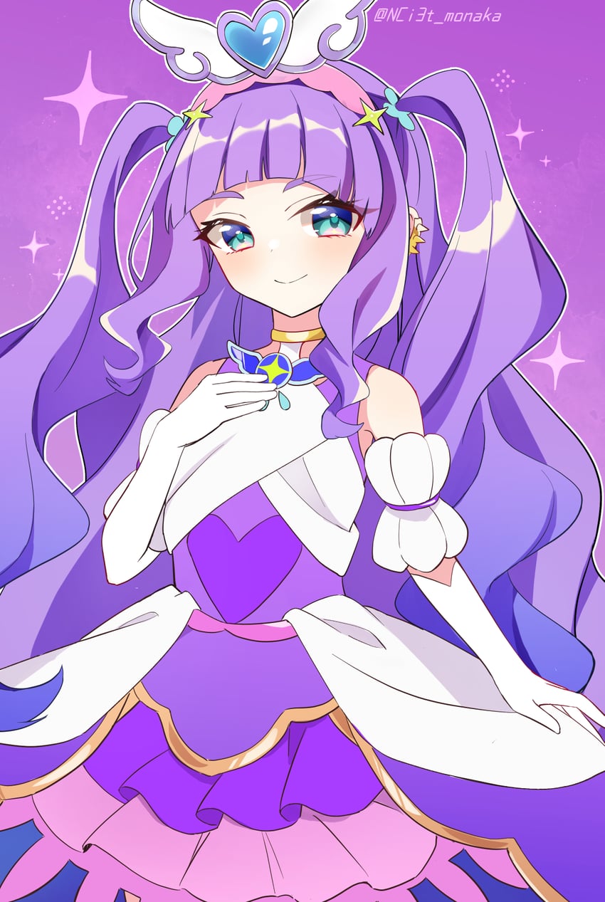 ellee-chan and cure majesty (precure and 1 more) drawn by naka
