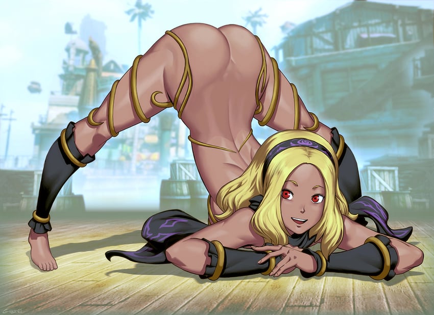 kitten (gravity daze) drawn by genzoman