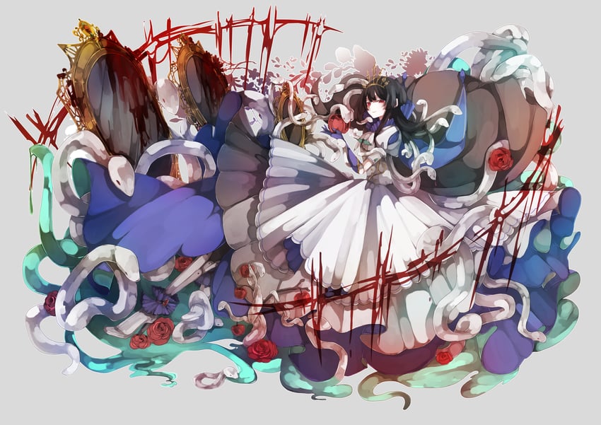 snow white and yig (cthulhu mythos and 1 more) drawn by erc