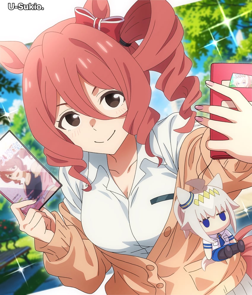 oguri cap and norn ace (umamusume and 1 more) drawn by suzukatore